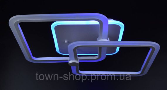 Люстра потолочная LED с пультом A2503/2-RGB-wh Белый 10х41х63 см. | Зображення 6