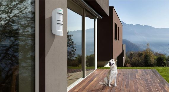 Беспроводной уличный датчик движения Ajax MotionProtect Outdoor белый (000010641) | Зображення 1