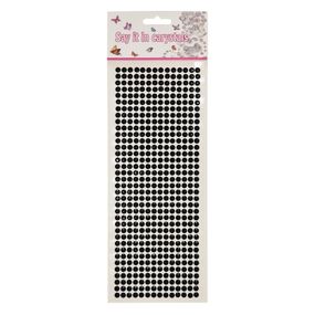 Наклейки декоративні XY-004(Black) на планшеті 504 шт