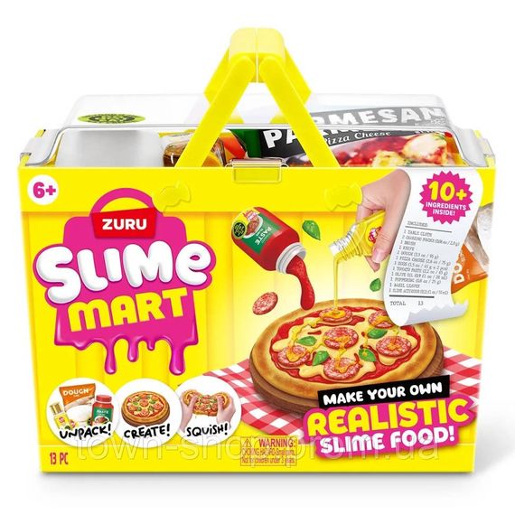 Игровой набор со слаймами "Пицца" Slime Mart 15905B из серии "Shopping Basket"
