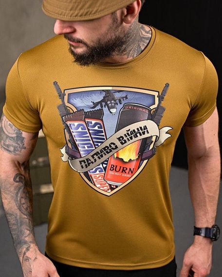 Тактична вологовідводна футболка Паливо coyot ПП7723 | Зображення 4