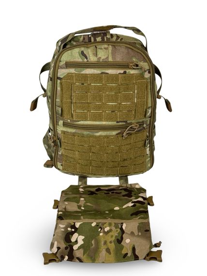 Рюкзак тактичний штурмовий з клапаном для шолома Warrior Spirit Мультикам | Зображення 4