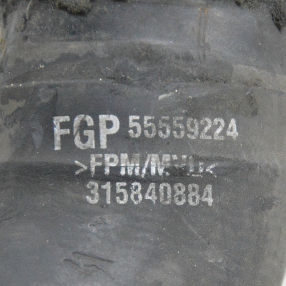 Патрубок інтеркулера 1.9 CDTI Opel Vectra C Zafira B Трубка системи охолодження Опель Вектра Зафіра 315840884 | Зображення 2