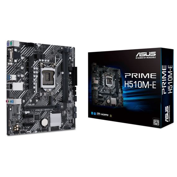 Материнська плата ASUS PRIME H510M-E | Зображення 1