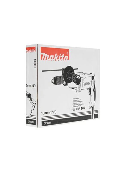 Дриль двохшвидкісний Makita DP4011 (720 Вт, 1.5-13 мм, 0-2900 хв-1) | Зображення 6