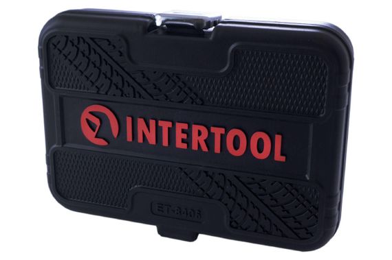 Набор бит HEX Intertool - 1/2" x H4-H17 x 100 мм (9 шт.) Storm (ET-8406) | Зображення 2