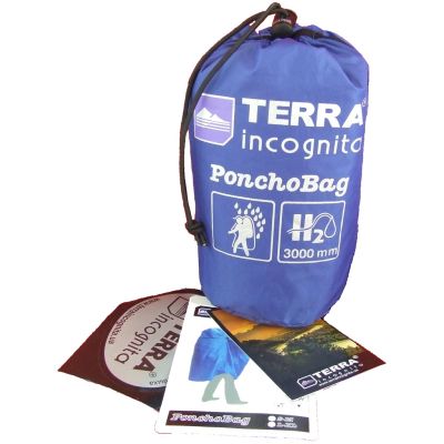 Дождевик Terra Incognita PonchoBag S/M blue (4823081502746) | Зображення 1
