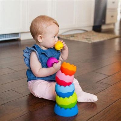 Развивающая игрушка Fat Brain Toys Пирамидка-балансир Tobbles Neo (F070ML) | Зображення 4