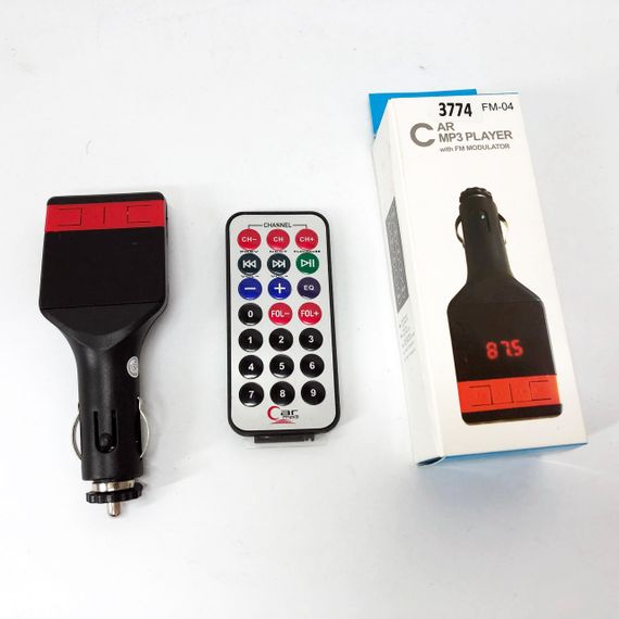 Авто-трансмітер з функцією Bluetooth Fm-04, Автомобільний модулятор в машину, Модулятор для автомобіля MK-96