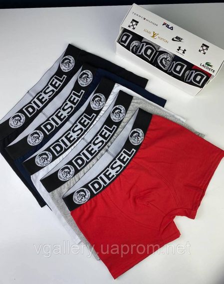 Подарочный набор мужского белья DIESEL в коробке - цена поштучно  - размер XL | Зображення 8