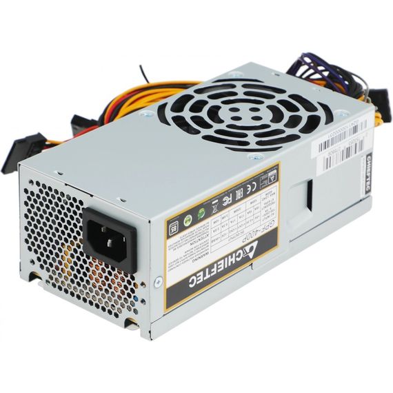 БЖ 400W Chieftec SMART GPF-400P 80 mm fan, >85%, TFX, bulk | Зображення 5