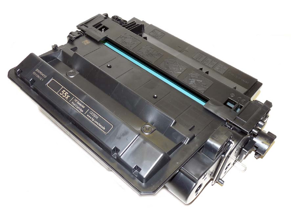 Картридж оригинальный HP 55X (CE255X)  для HP P3015 / M521 / M525 / M521d с заправкой