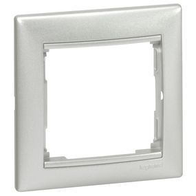 Valena Classic Legrand рамка 1 пост алюминий (770151)