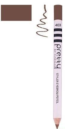 Карандаш для бровей Pretty by Flormar 403 brunette