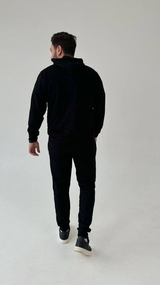 Костюм з худі Nike чорний з великим лого | Зображення 5