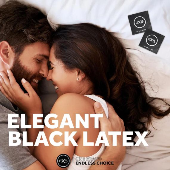 Презерватив - EXS Black Latex Condom, 1 шт. | Зображення 2