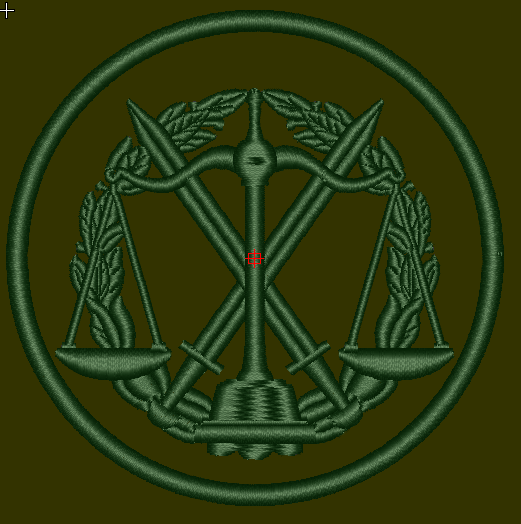 Шеврон Юридичний департамент Міністерства оборони України Юридична служба Збройних Сил України | Зображення 4