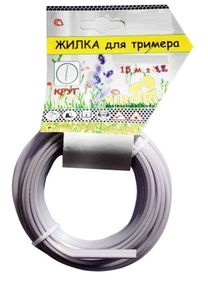 Жилка для тримера "КРУГ" TM VIROK : Ø= 3.0 мм, l= 15 м VR-10V027