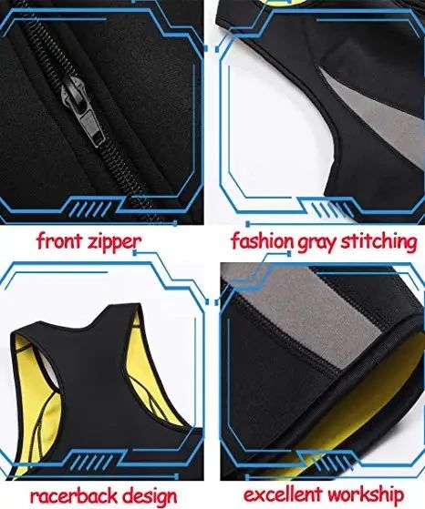 Жилет для Схуднення Жироспалювач Тренування Майка Shapewear XXXXL | Зображення 1