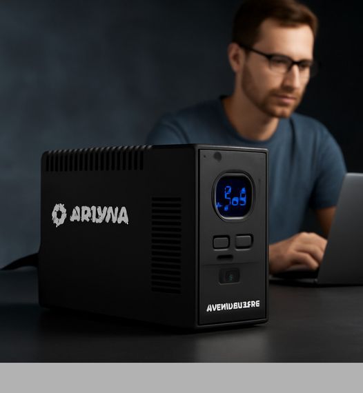 Стабілізатор напруги 6 кВт з тиристорним типом стабілізації ARUNA PowerGuard 10000 (345600804_11681)