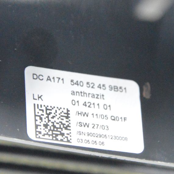 Облицювання рульової колонки Mercedes E-Class W211 Накладка кожух рульової колонки Мерседес в211 A1715405245 | Зображення 3