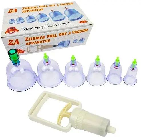 Вакуумні банки 12 штук у комплекті антицелюлітні | Зображення 3