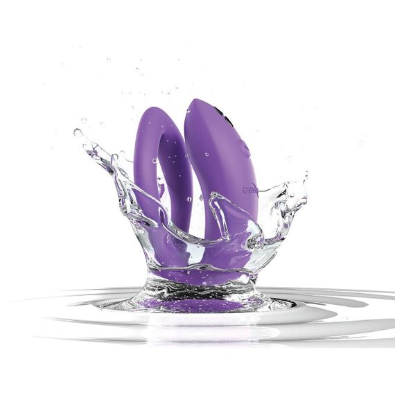 Смарт-вибратор для пар We-Vibe Sync O Light Purple, пульт ДУ Sex Aura | Зображення 5