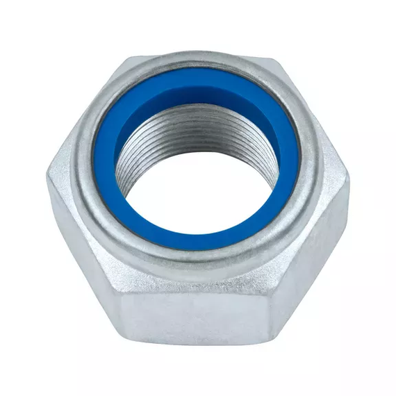 Гайка шестигранна самостопорна DIN985 - 6 (A2K) - SW5.5, M3