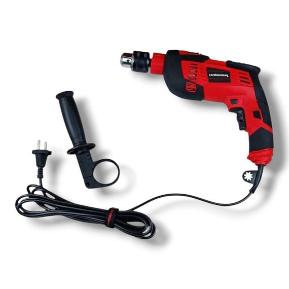 Дриль ударний HAISSER ID-12S, 1200 Вт, 0-3100 об./хв, кабель 3 м з липучкою