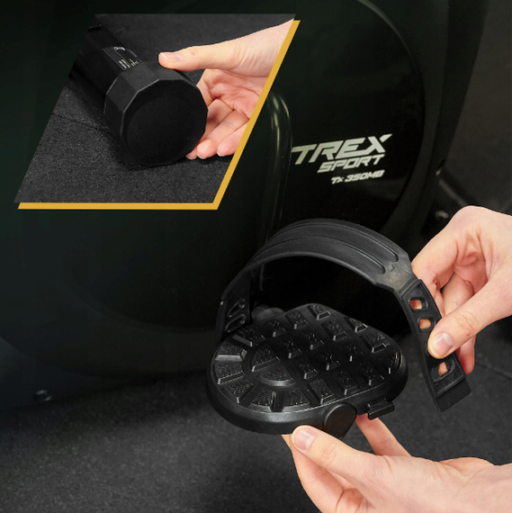 Велотренажер Trex Sport TX-350MB RIZE магнітний чорний | Зображення 5