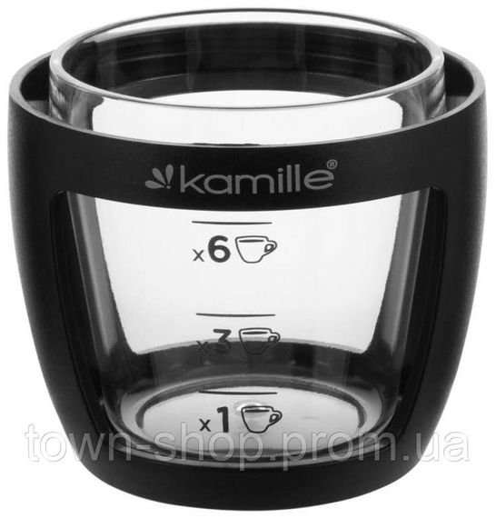 Кофемолка Kamille механическая Ø8х21см (ручная мельница для кофе или специй) KM-7065 | Зображення 1