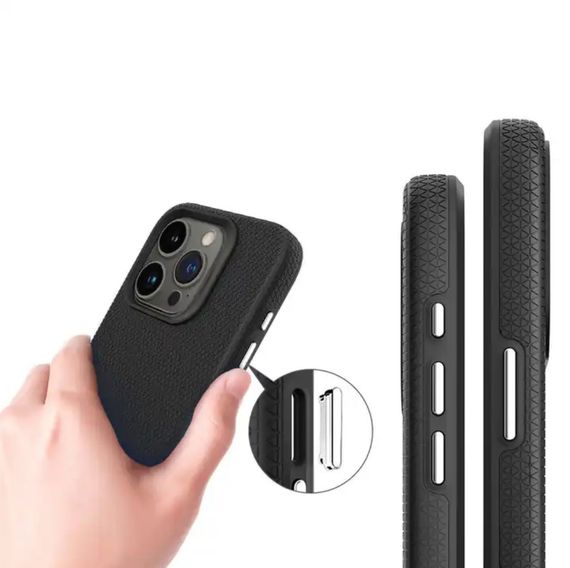 Протиударний чохол Primo Gibrid Armor для Apple iPhone 14 Pro Max - Black | Зображення 4