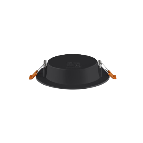 LED Світильник врізний круглий 6W 5000К чорний VL-DLBR-065B Videx | Зображення 1