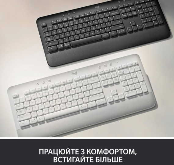 Клавіатура Logitech Signature K650, UA, Graphite (920-010945) | Зображення 7