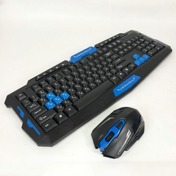 Бездротові клавіатури HK-8100, Ігровий комплект миша та клавіатура usb, Набір GI-951 для геймерів | Зображення 8