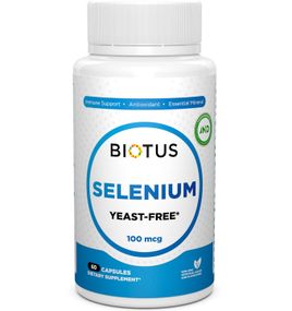 Селен Biotus Selenium 100 mcg 60 Caps BIO-530821