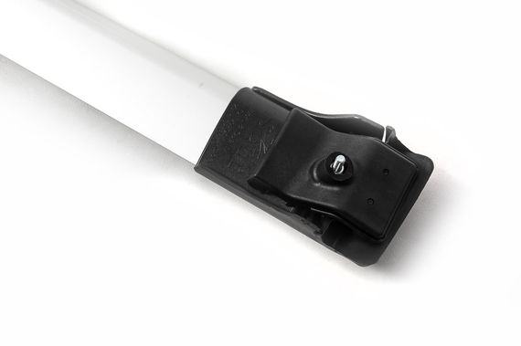 Перемички на рейлінги під ключ (2 шт) Сірий для Renault Scenic/Grand 2003-2009 рр | Зображення 2