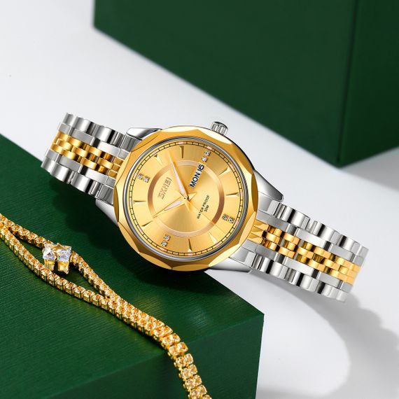 Skmei 9264TGDGD Silver/Gold-Gold | Зображення 2