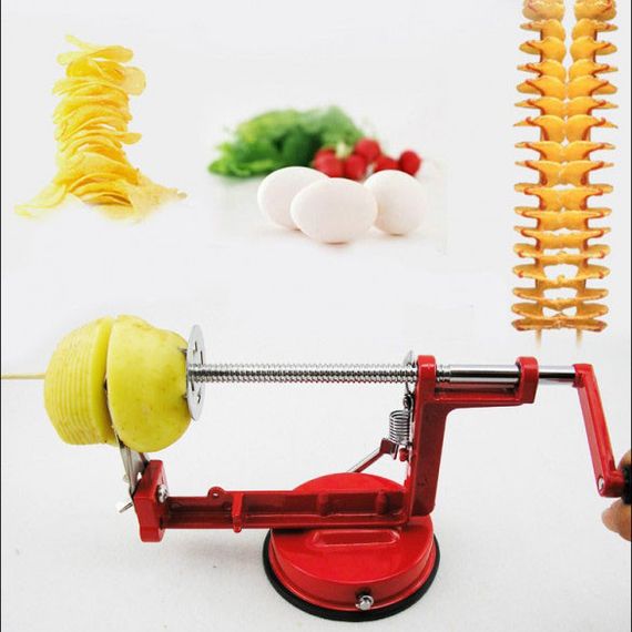 Машинка для різання картоплі спіраллю SPIRAL POTATO SLICER HA-69