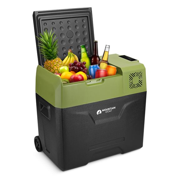 Холодильник туристичний компресорний Mountain Goat XTREME 47.3 л електричний, переносний Black/Olive (P-5905973404891) | Зображення 7