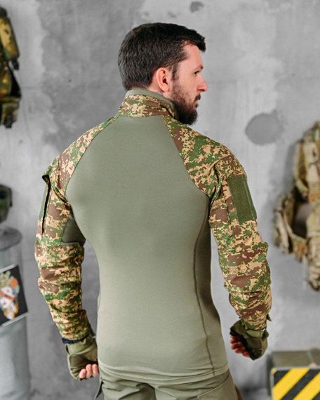 Убакс бойова сорочка хижак олива ВН1057 | Зображення 2