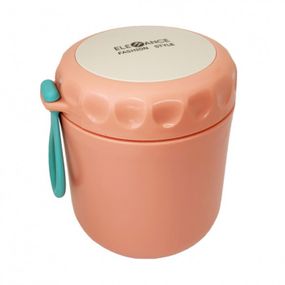 Ланчбокс з ложкою MGZ-0122(Pink) 430 мл