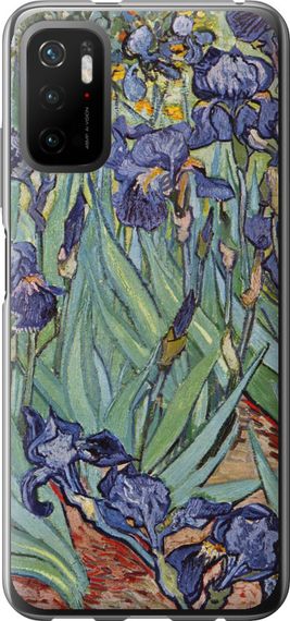 Чехол на Xiaomi Redmi Note 10 5G Винсент Ван Гог. Ирисы "161u-2556-17620"