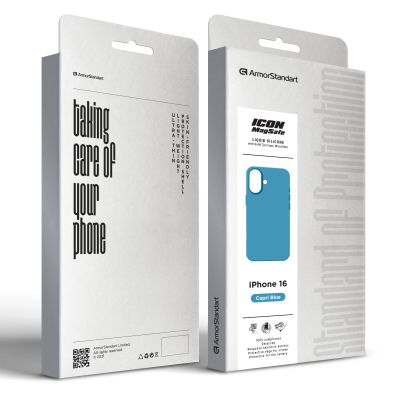 Чехол для мобильного телефона Armorstandart ICON2 MagSafe Apple iPhone 16 Capri Blue (ARM80183) | Зображення 1