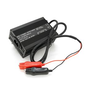 Зарядка для АКБ Li-ion 36V (42V), 10S, 6A.крокодиллы, 135x90x50mm