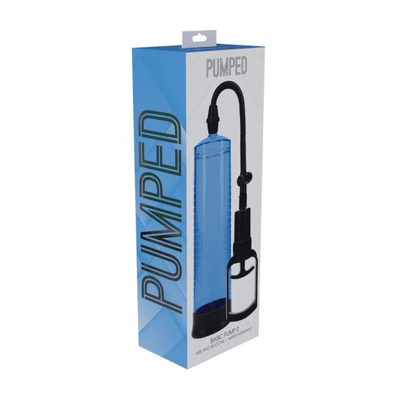 Вакуумная помпа Basic Pump 2 - Water Resistant Blue sexstyle | Зображення 1