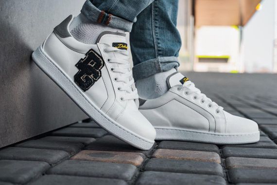Кеди Dolce&Gabbana Snakers D&G White кросівки дольче габану | Зображення 3