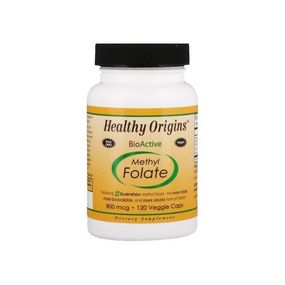 Фолиевая кислота Healthy Origins Methyl Folate 800 mcg 120 Veg Caps