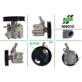 Насос ГУР новый NISSAN ALMERA II (N16) 00-, ALMERA II Hatchback (N16) 00-, PRIMERA (P12) 02-