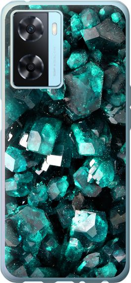 Чехол на Oppo A57s Кристаллы 2 "3674u-2931-17620"